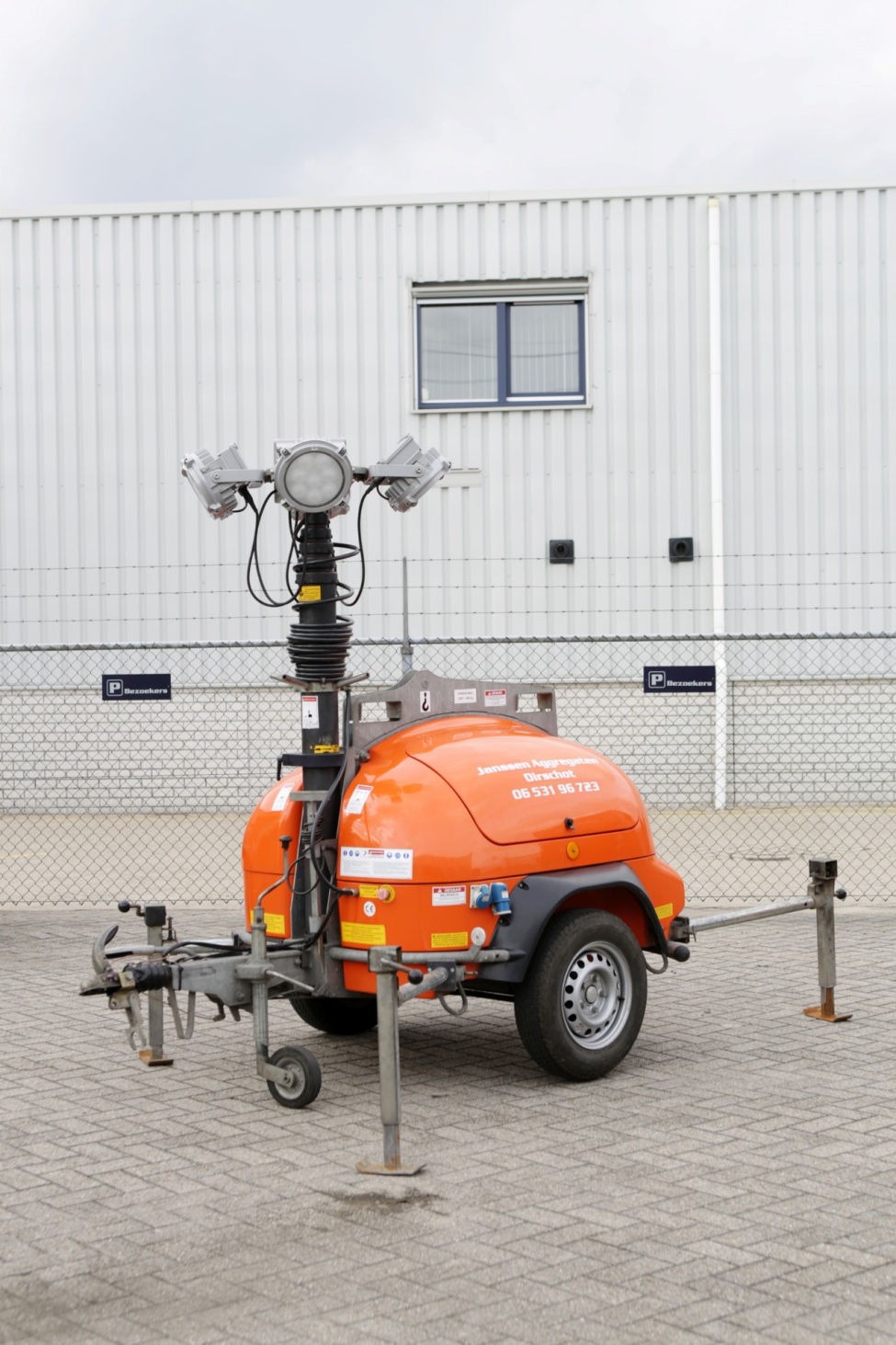 Handig Transport Mobiele Lichtmast