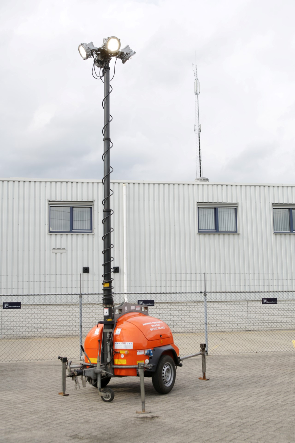 Mobiele lichtmast huren Oirschot tot 9 meter