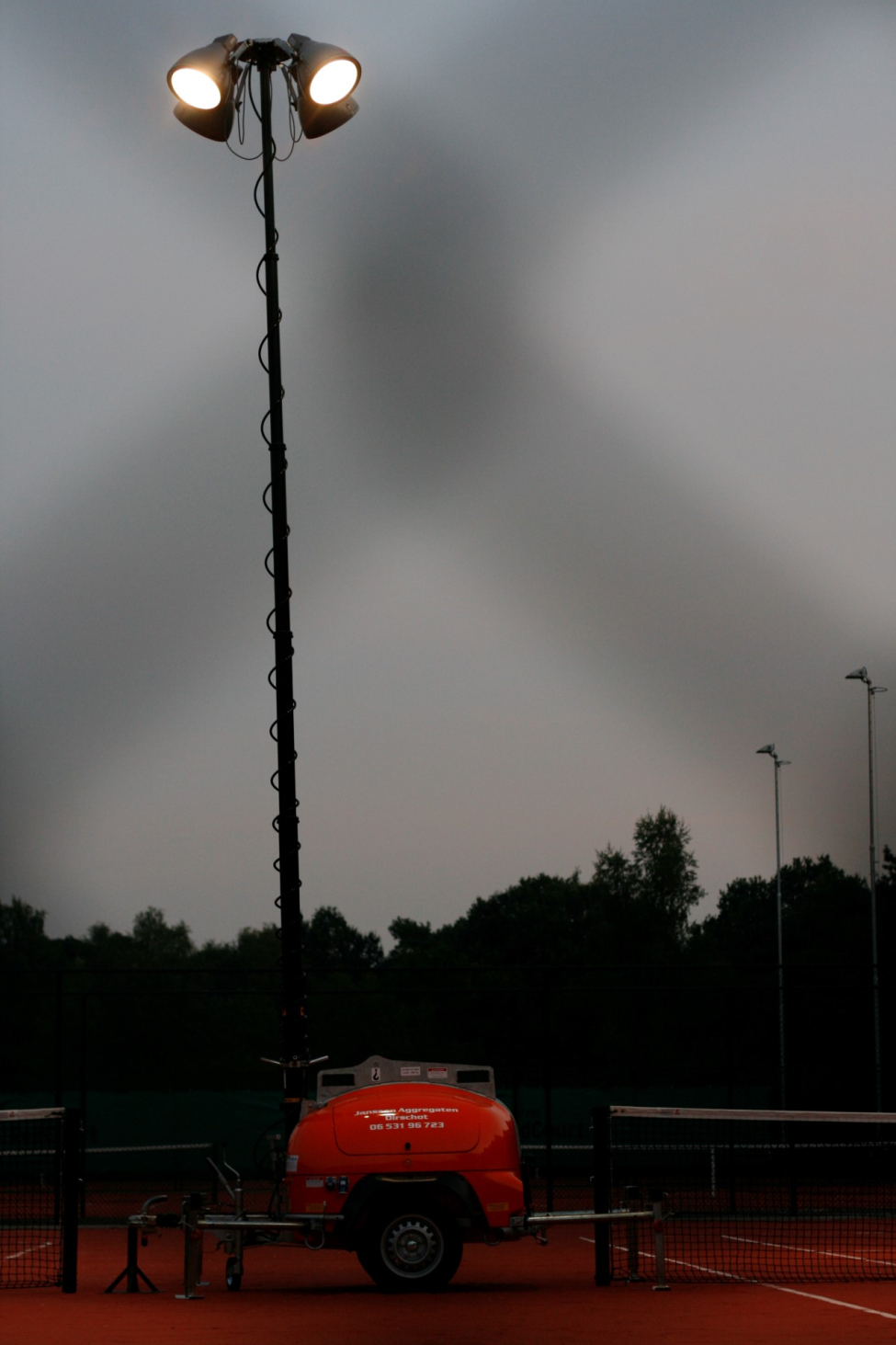 Mobiele lichtmast te huur