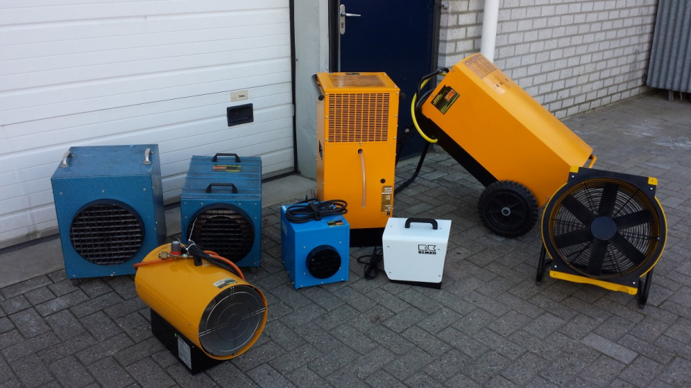 Verwarming of bouwdroger huren oirschot